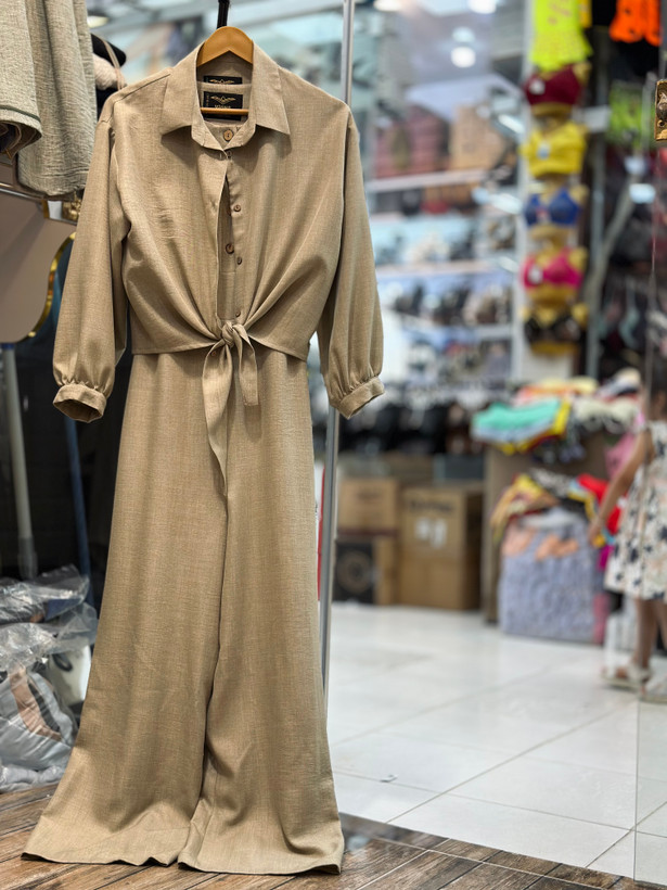 اورال ۲ تیکه با شومیز جلو گره ای